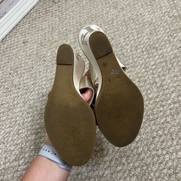 Lauren Ralph Lauren Silver Sandals - Picture 7 of 9